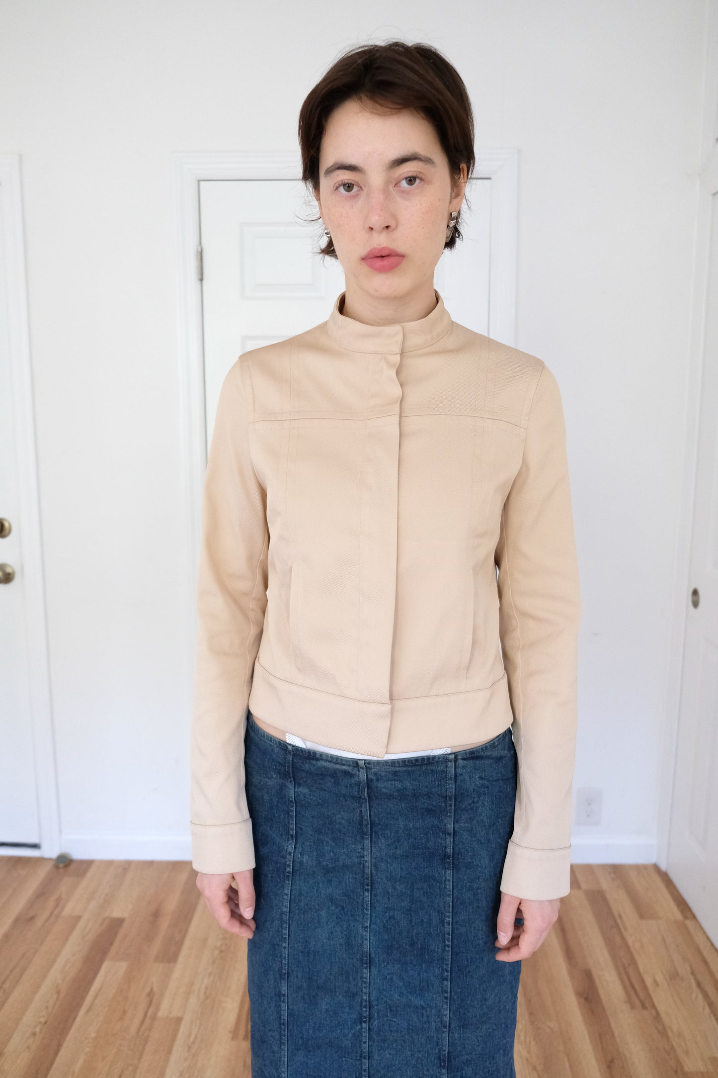 BYBLOS | COTTON MOTO JACKET