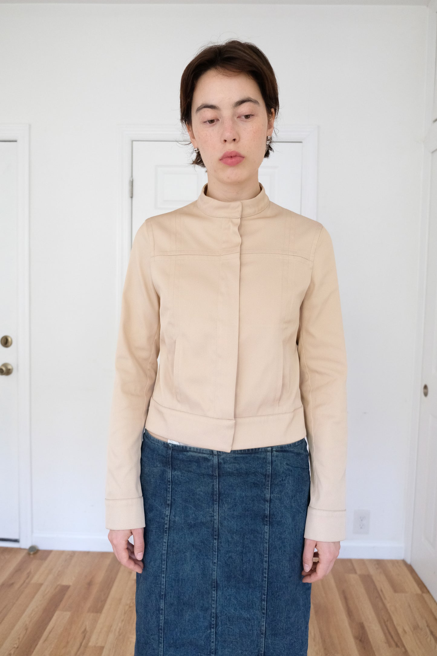 BYBLOS | COTTON MOTO JACKET