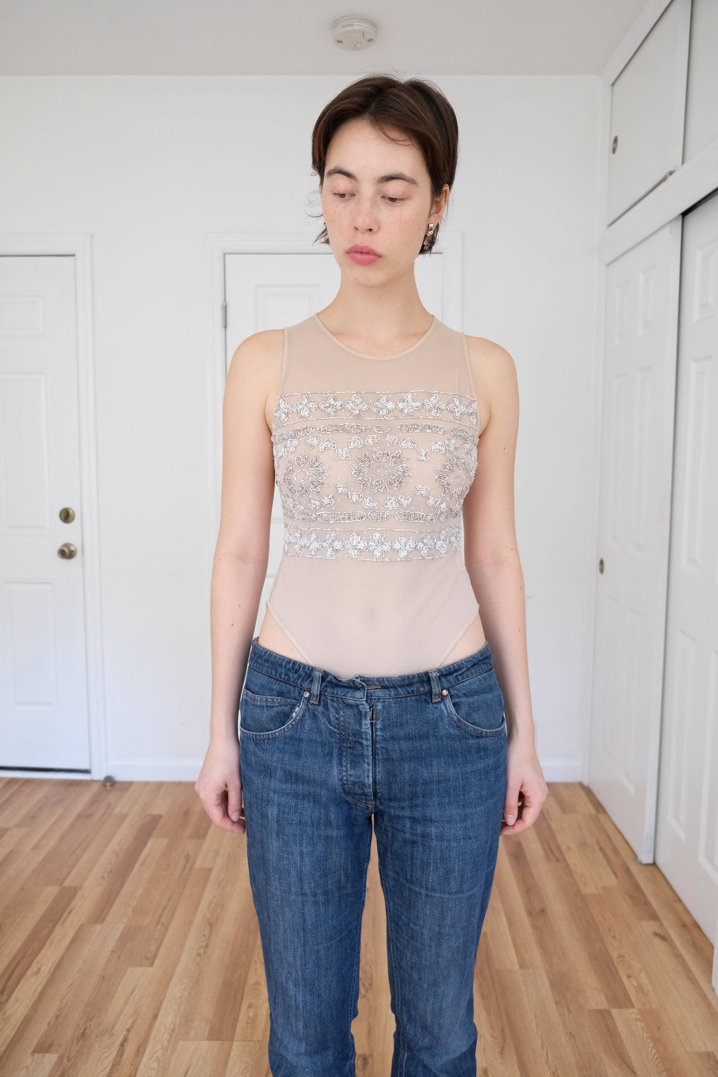 ESCADA | BEADED BODYSUIT