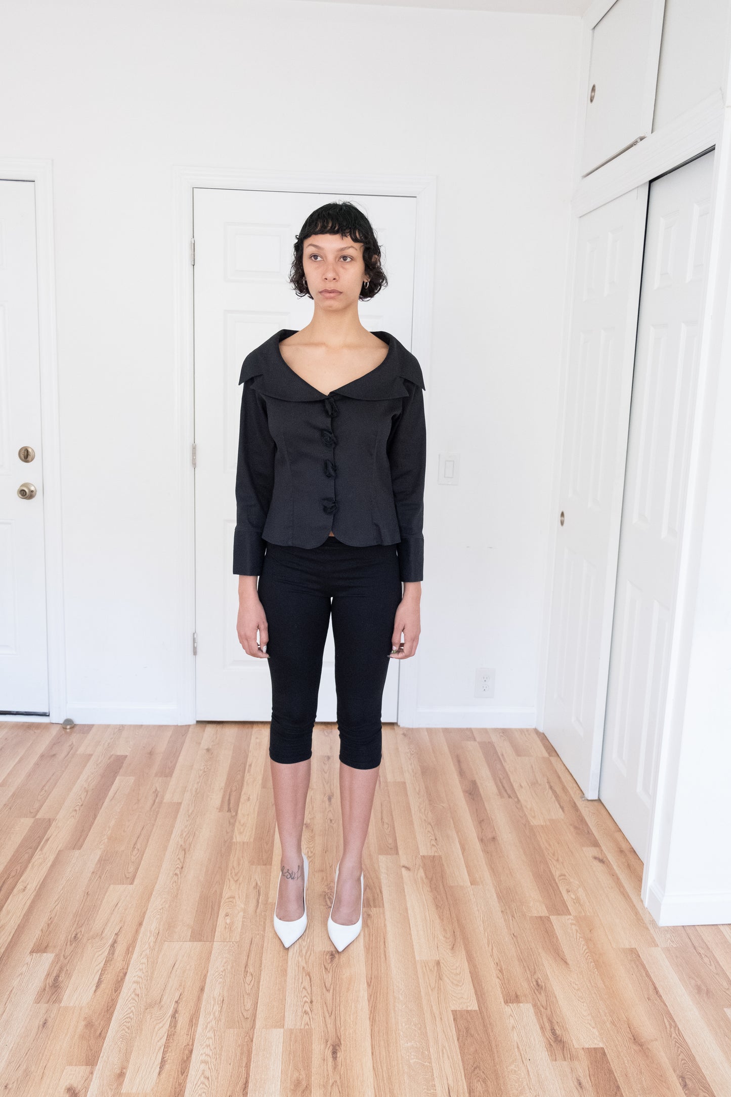 ANNE FONTAINE | ROSETTE BOAT NECK TOP