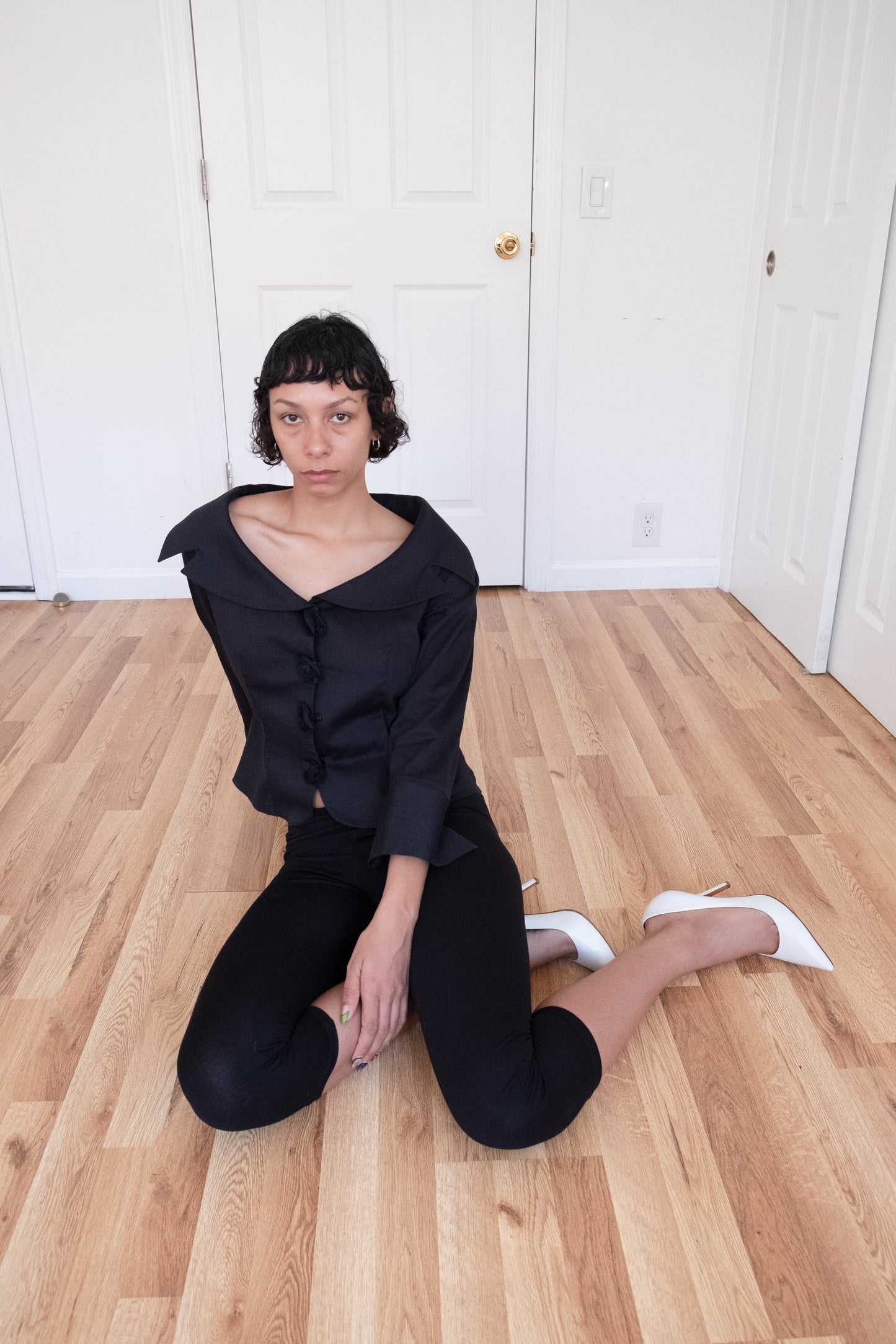ANNE FONTAINE | ROSETTE BOAT NECK TOP