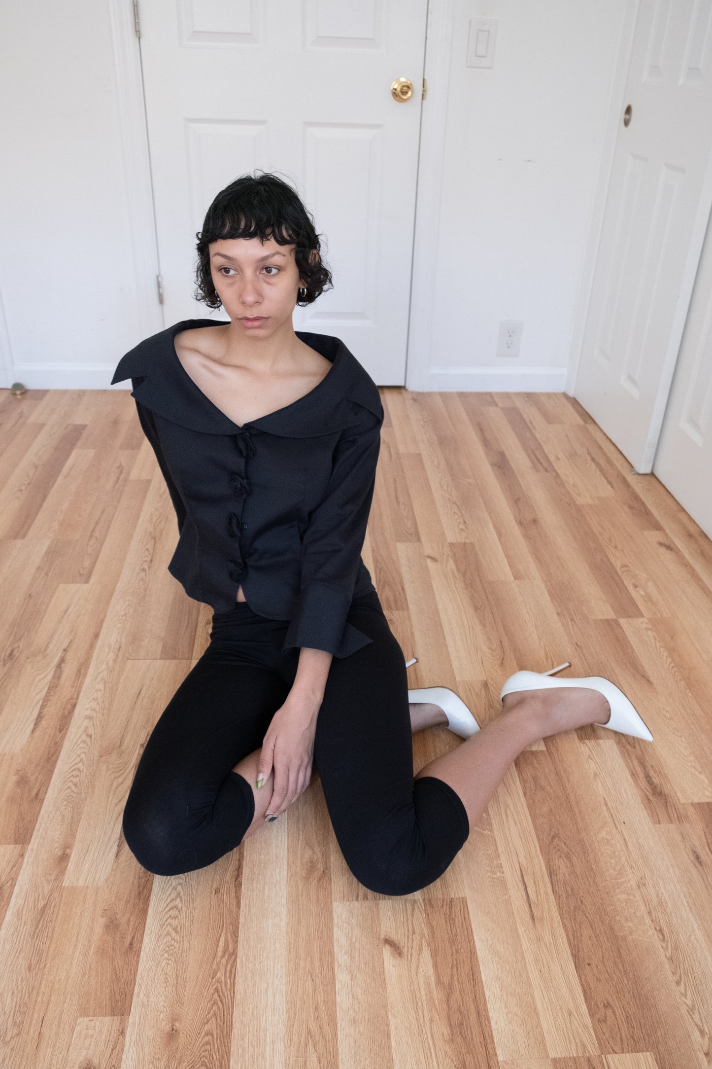 ANNE FONTAINE | ROSETTE BOAT NECK TOP