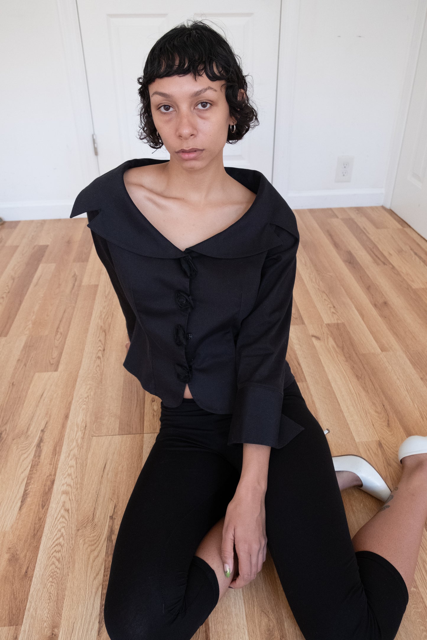 ANNE FONTAINE | ROSETTE BOAT NECK TOP