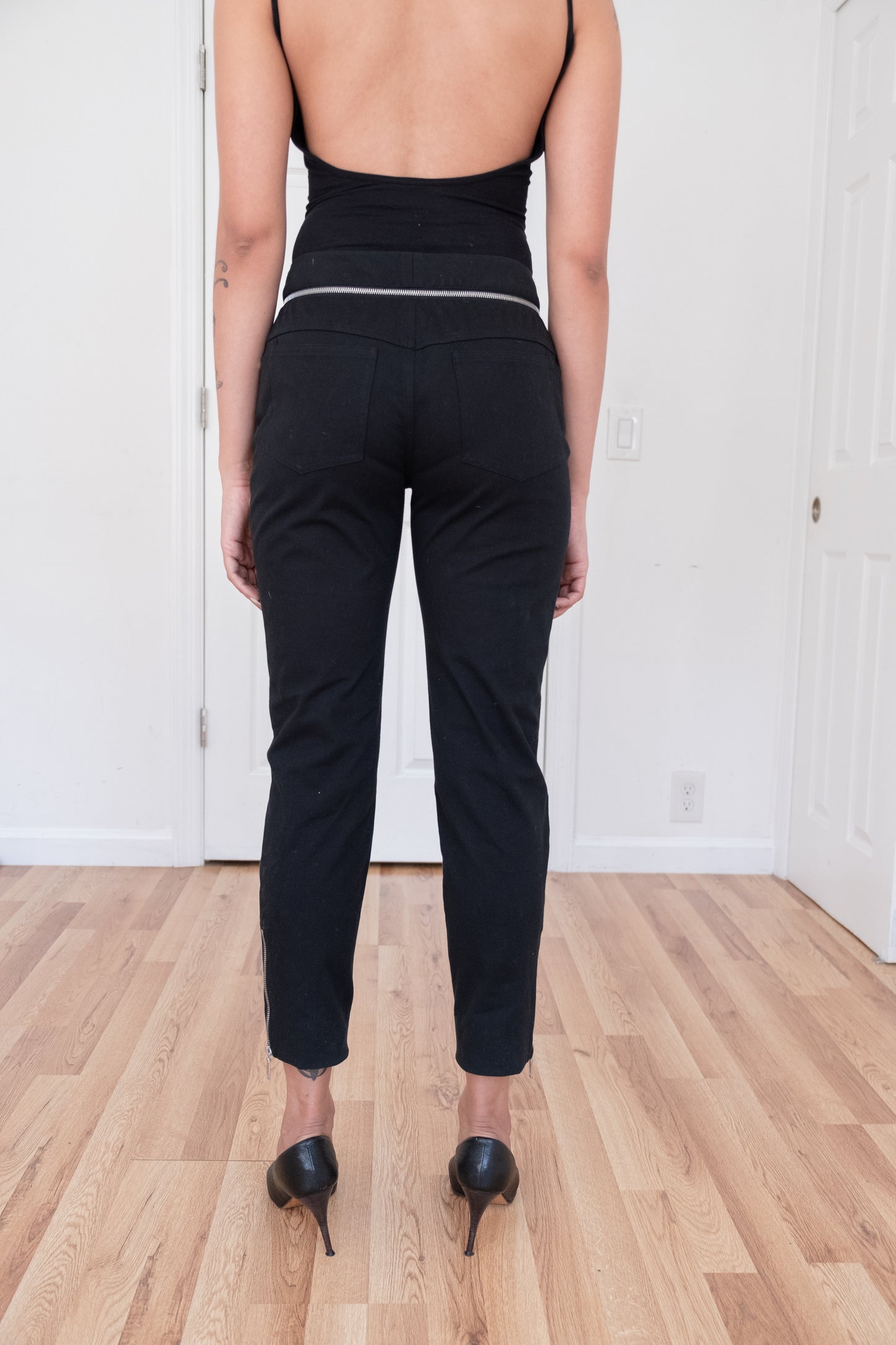 CELINE | ZIPPER CIGARETTE PANT