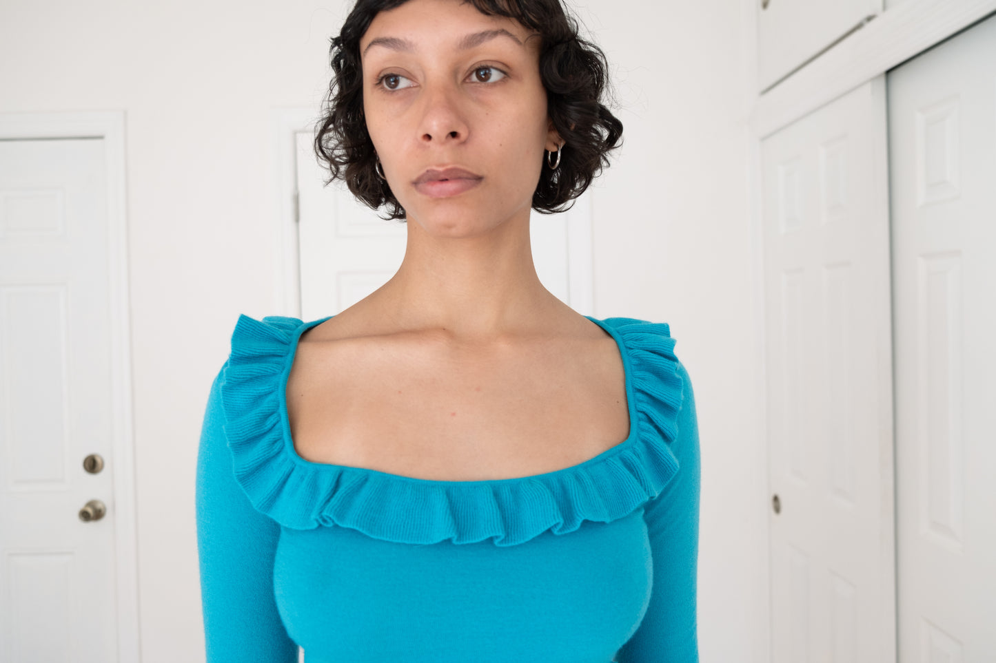CELINE | RUFFLE SWEATER