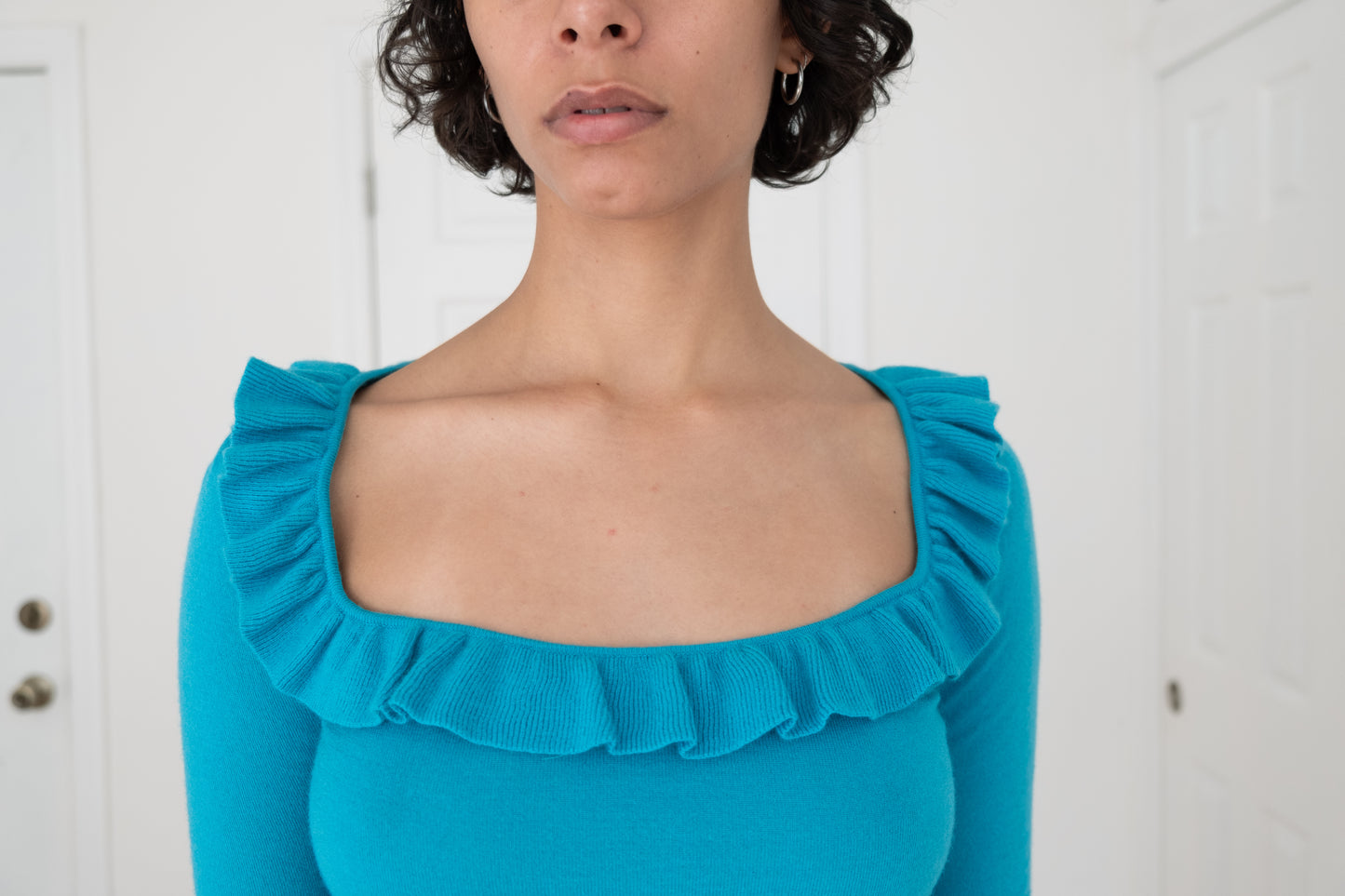 CELINE | RUFFLE SWEATER