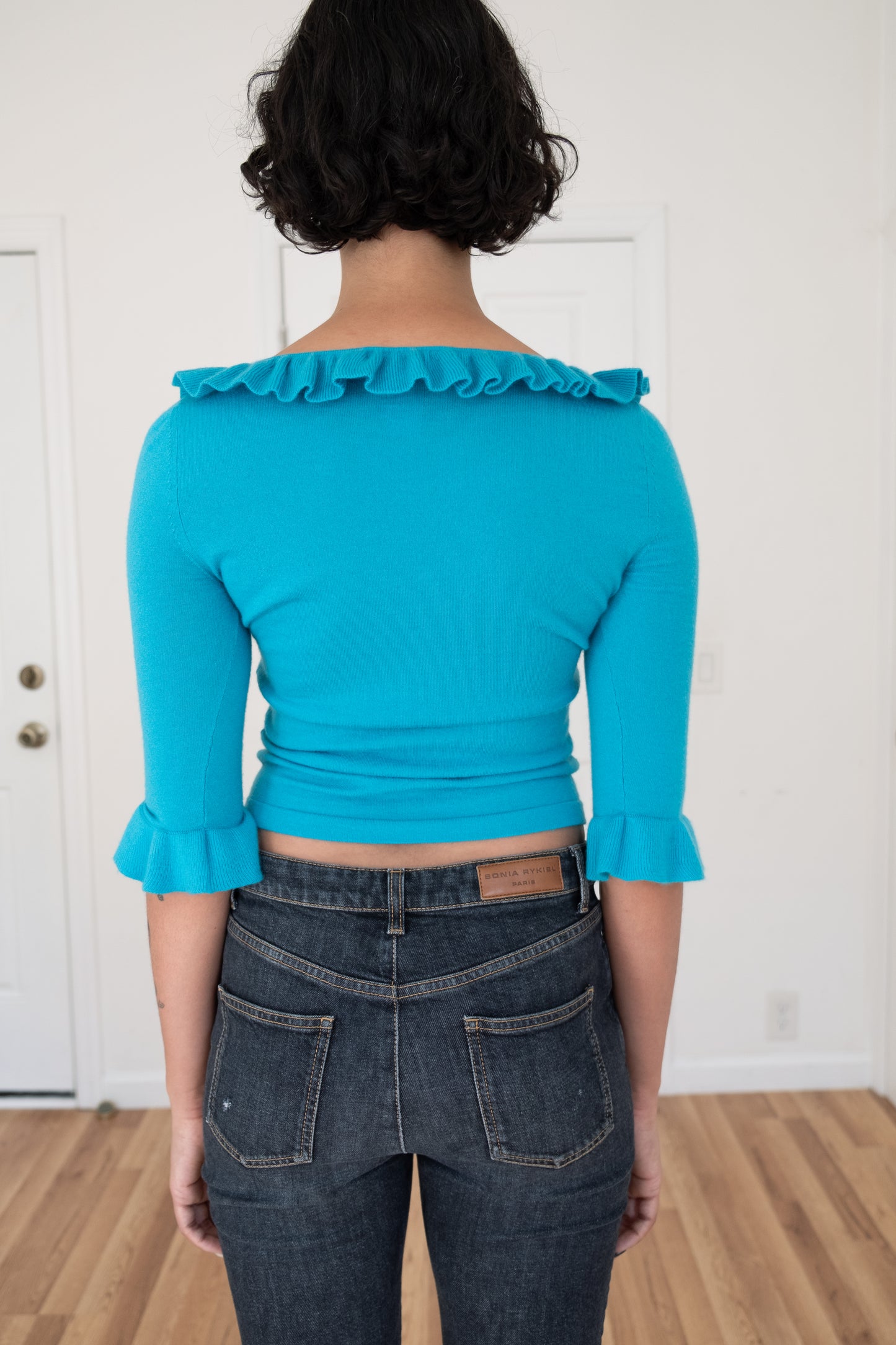 CELINE | RUFFLE SWEATER