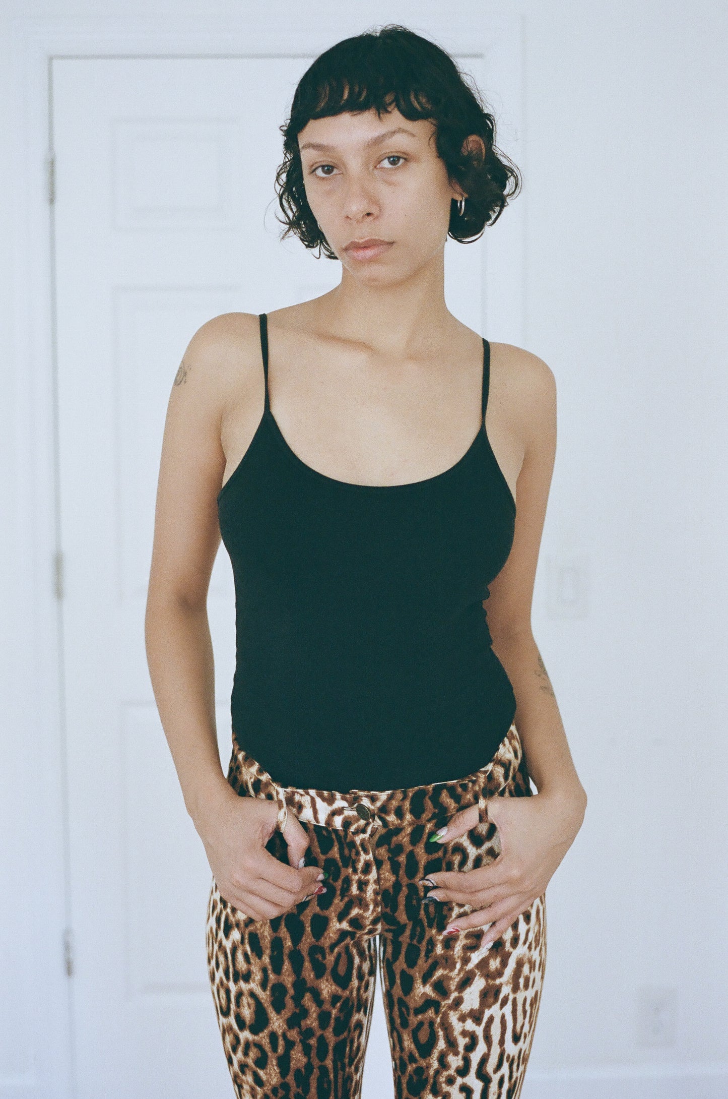 CELINE | CIGARETTE ANIMAL PRINT PANT