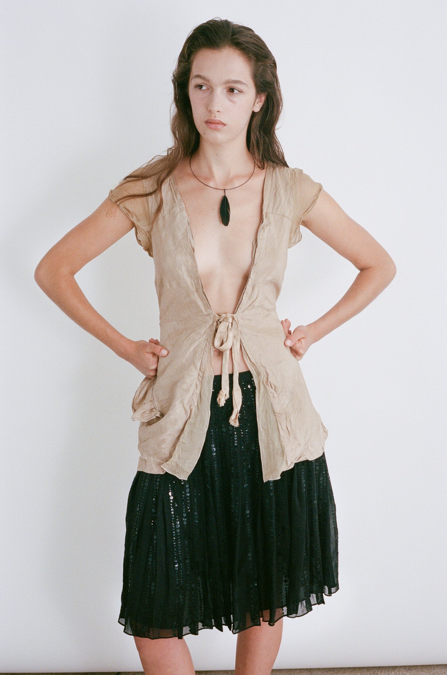 CALVIN KLEIN | SEQUINS SKIRT