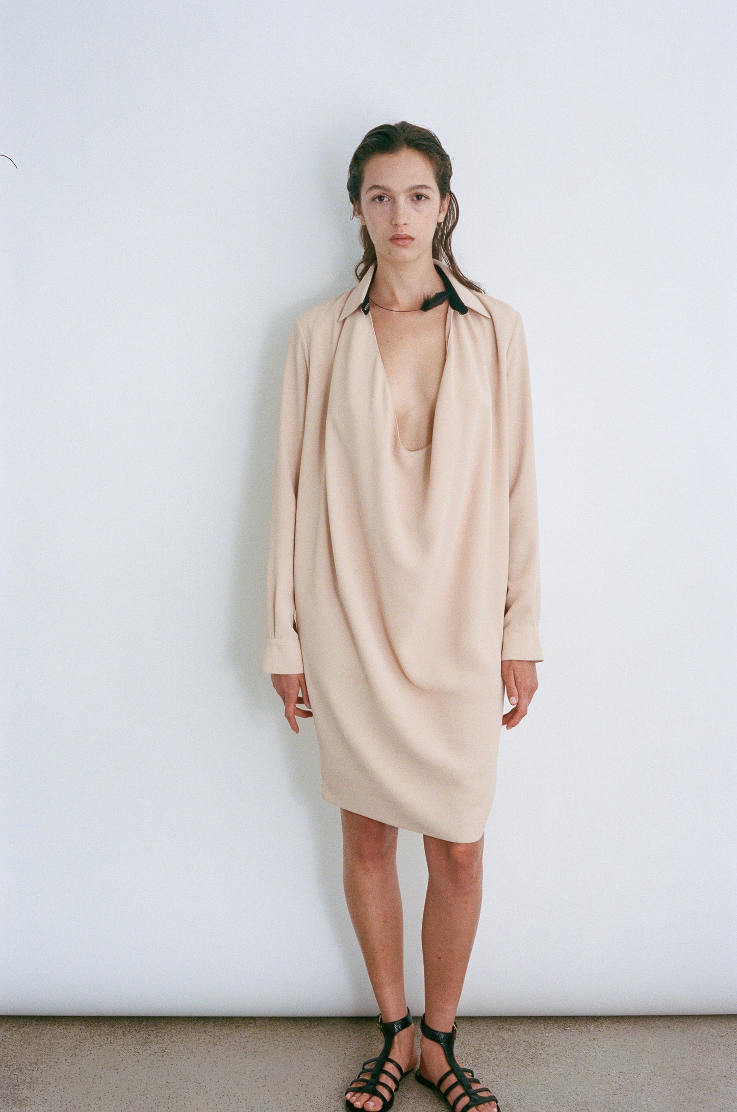 BALENCIAGA | DRAPE DRESS