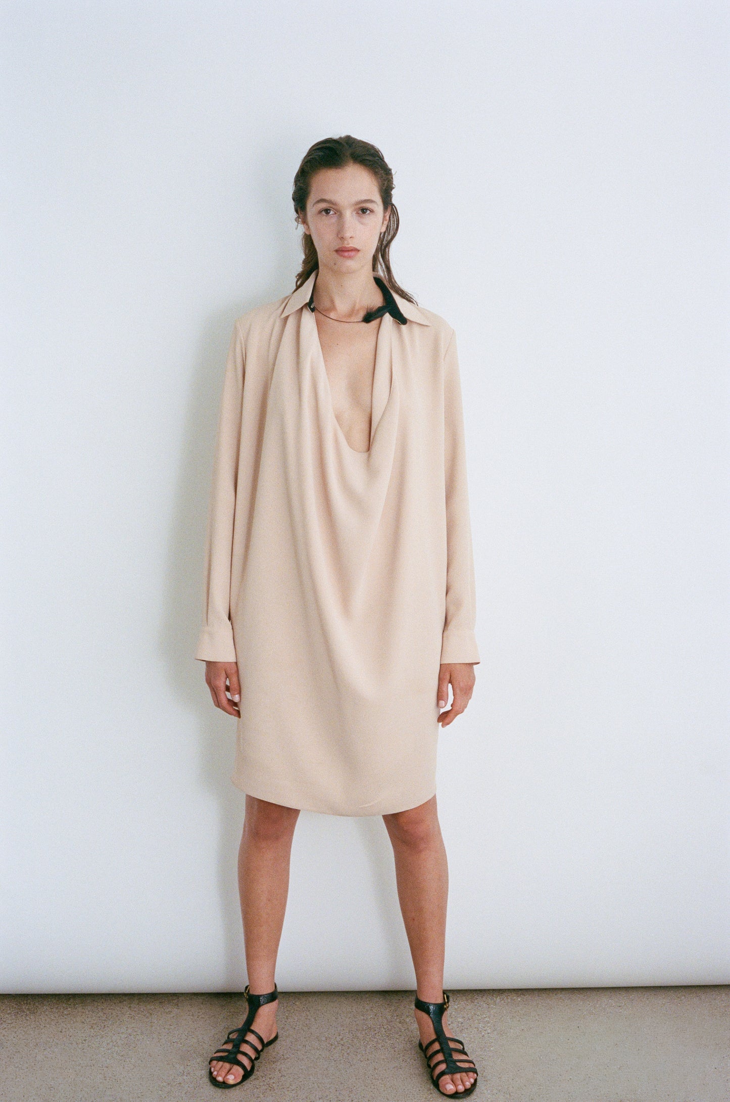 BALENCIAGA | DRAPE DRESS