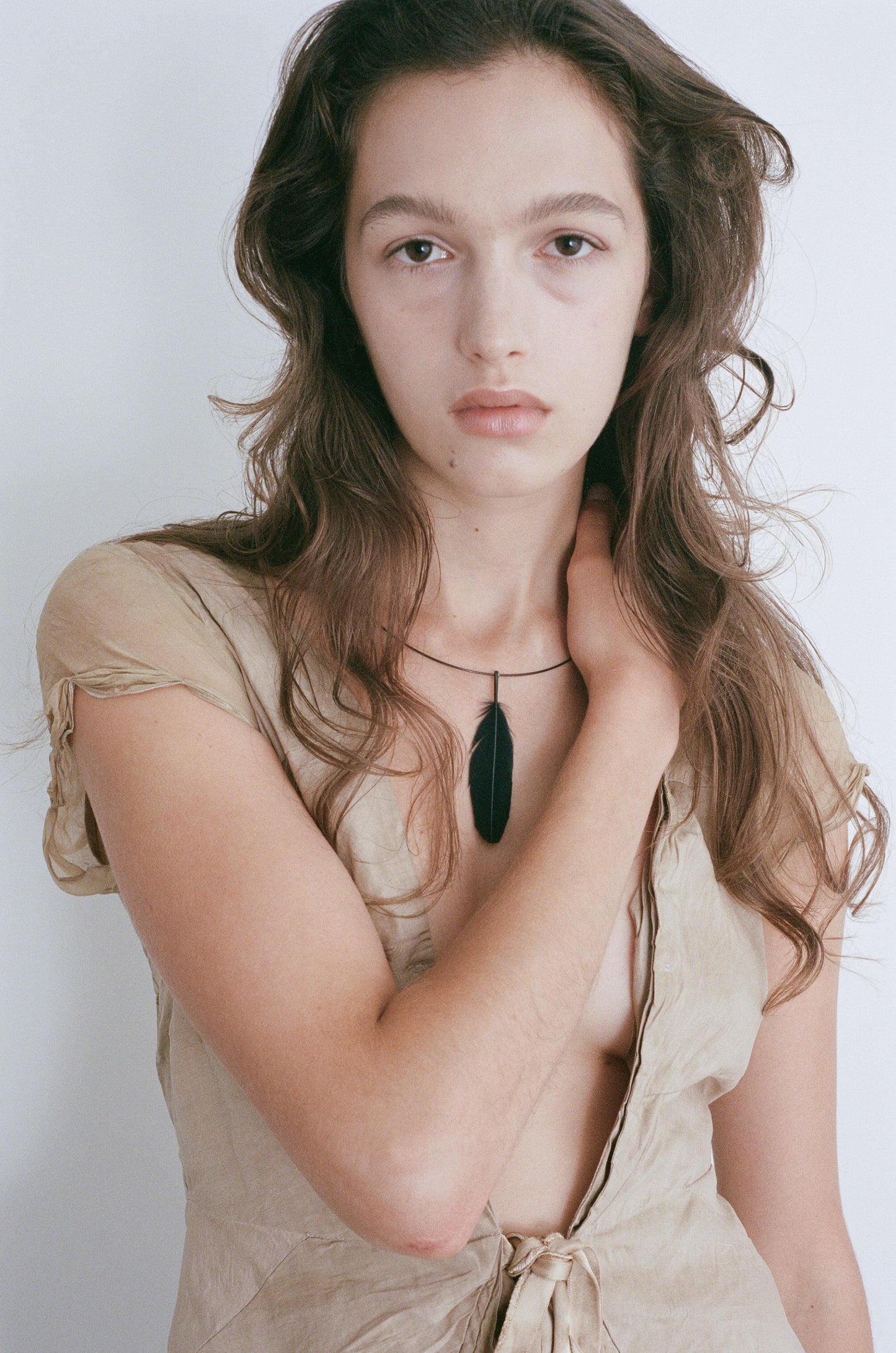 MARITHE FRANCOIS GIRBAUD | Ruffle Tie Top