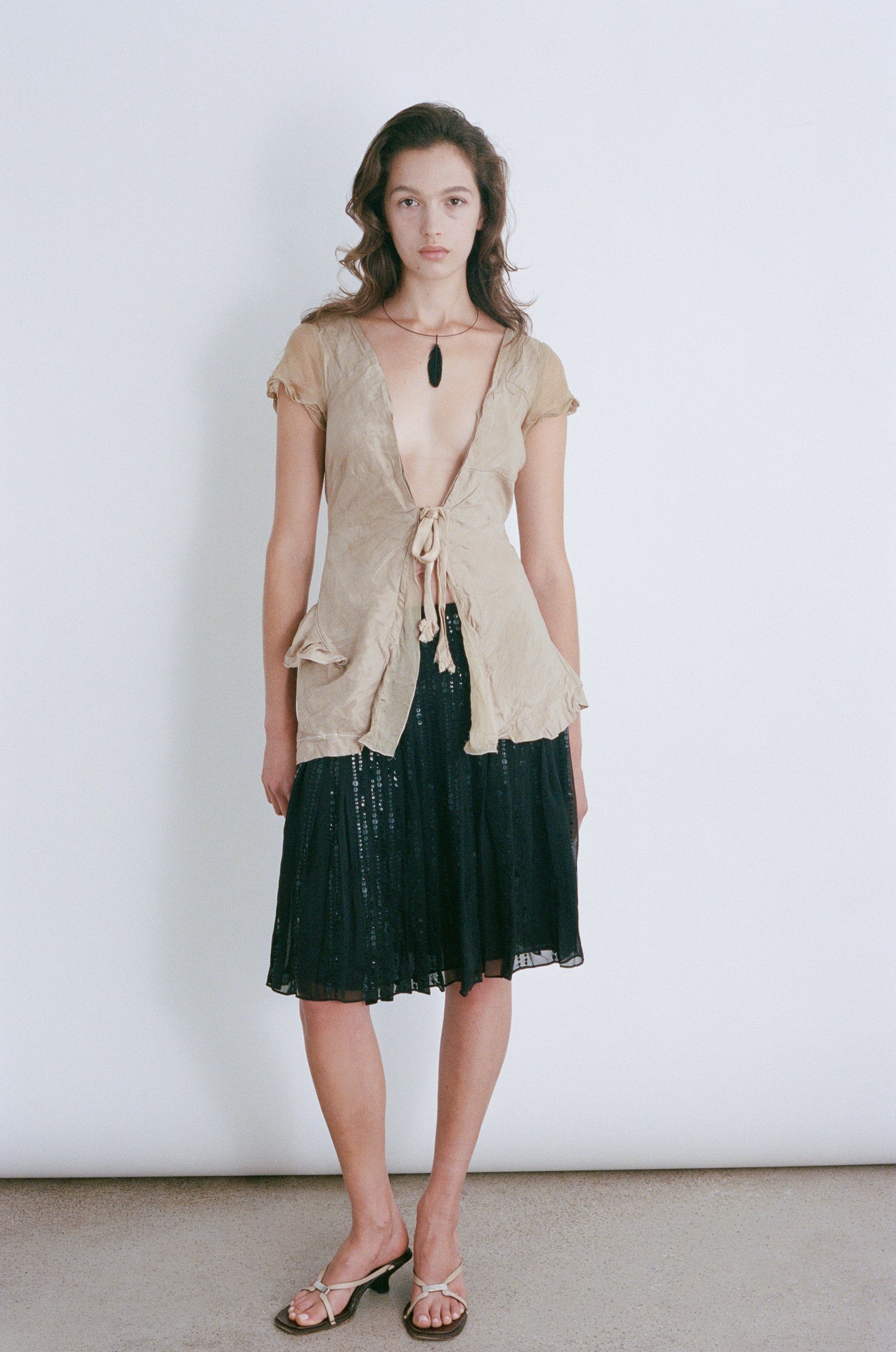 CALVIN KLEIN | SEQUINS SKIRT