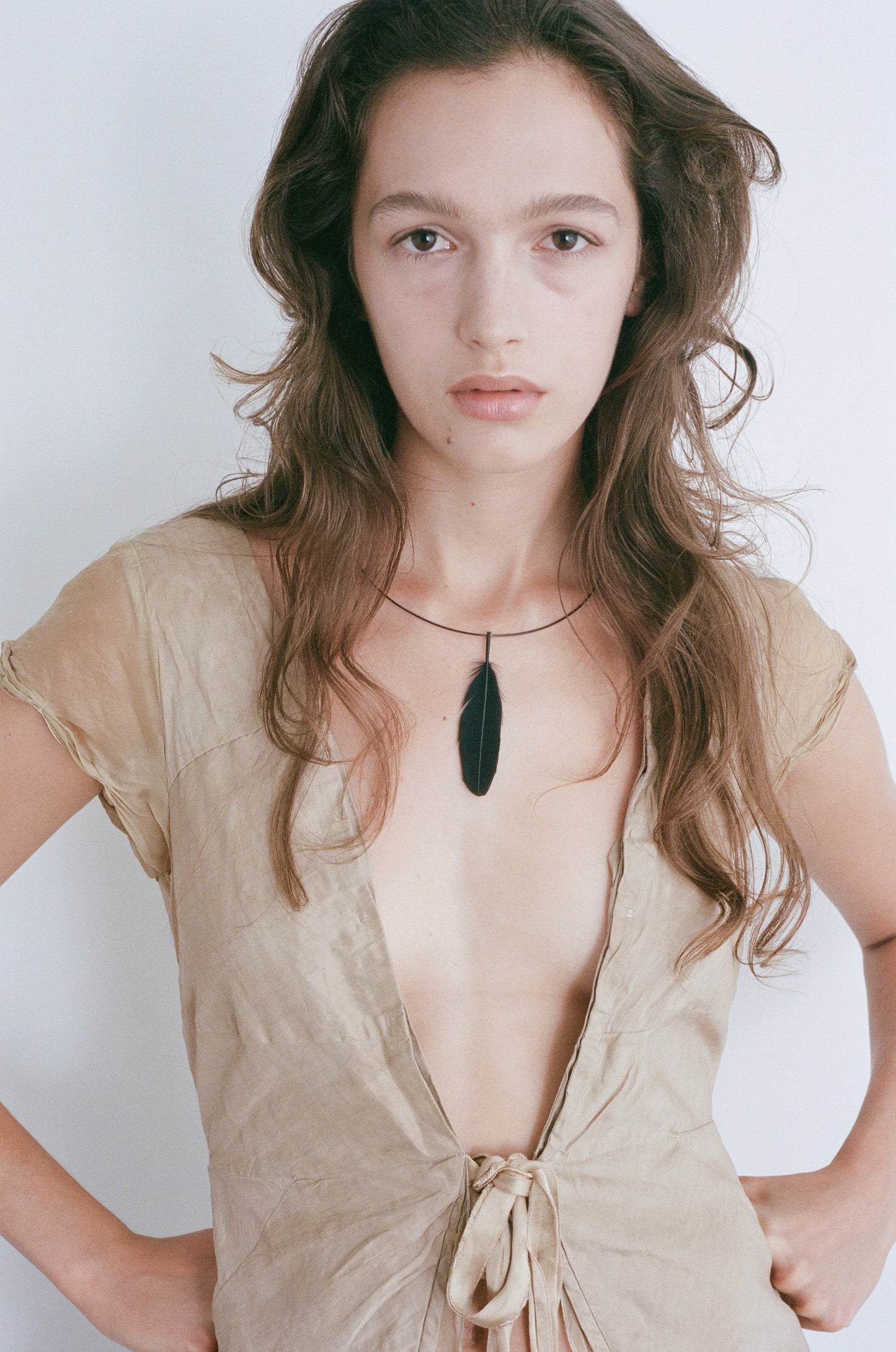 MARITHE FRANCOIS GIRBAUD | Ruffle Tie Top