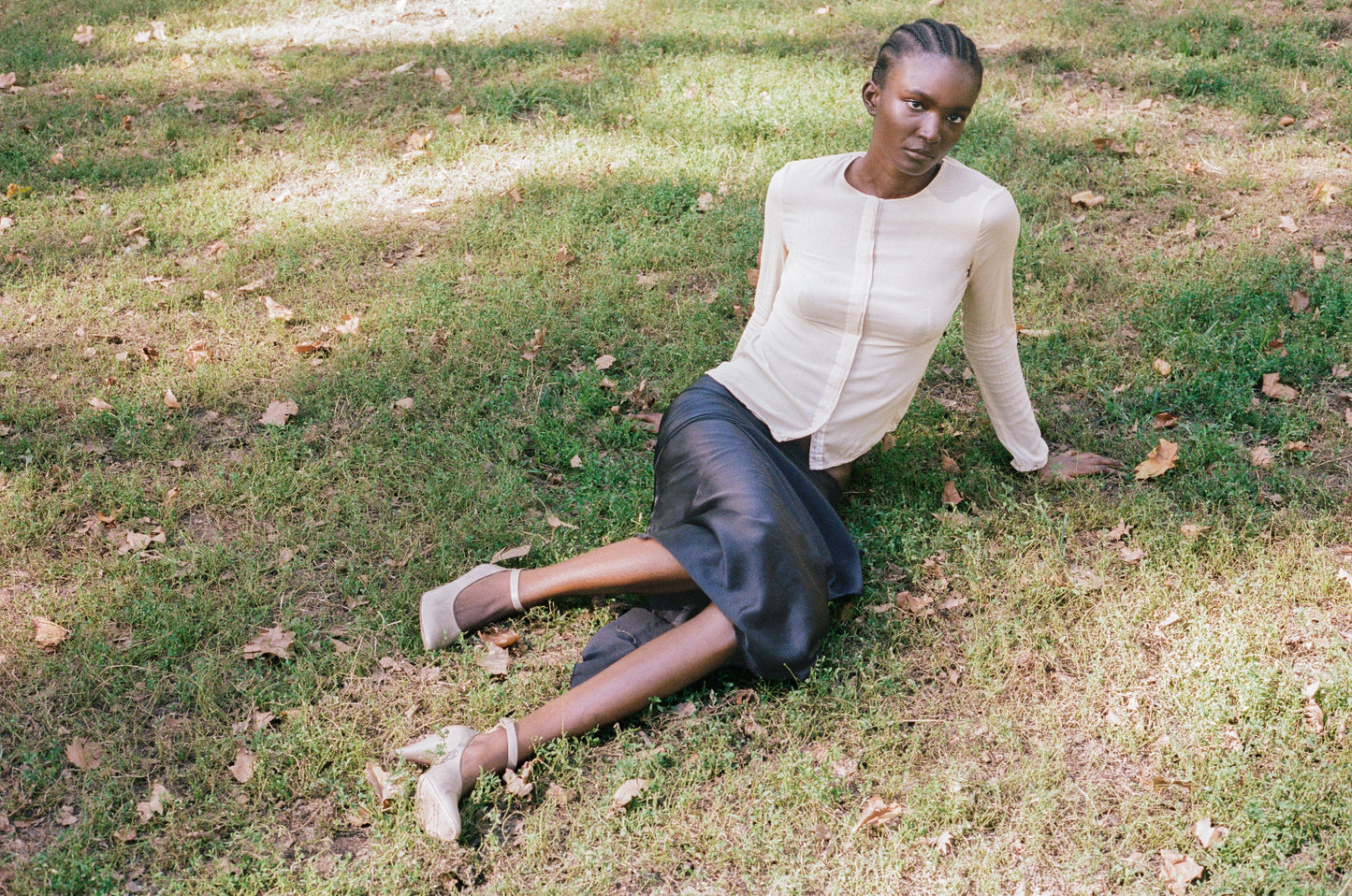 LANVIN | SILK WRAP SKIRT