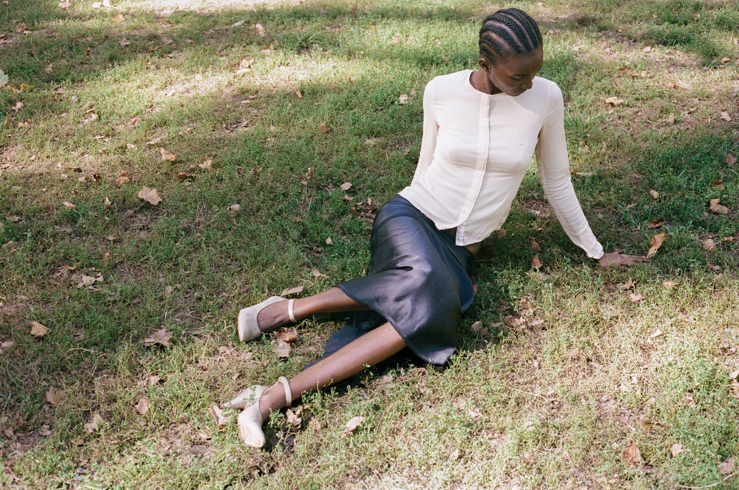 NARCISO RODRIGUEZ | SILK CORSET TOP