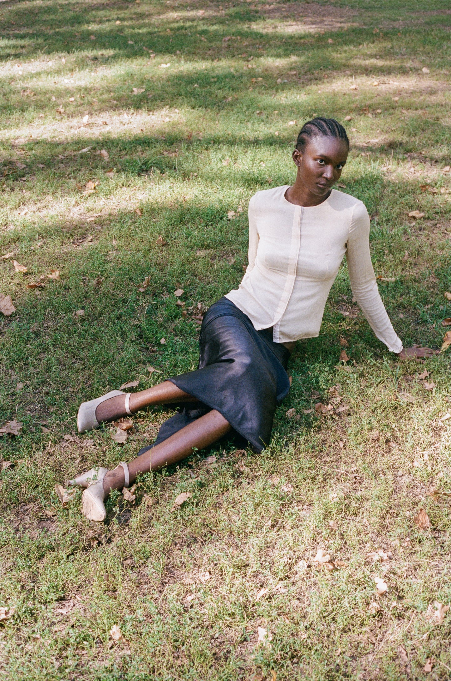 LANVIN | SILK WRAP SKIRT