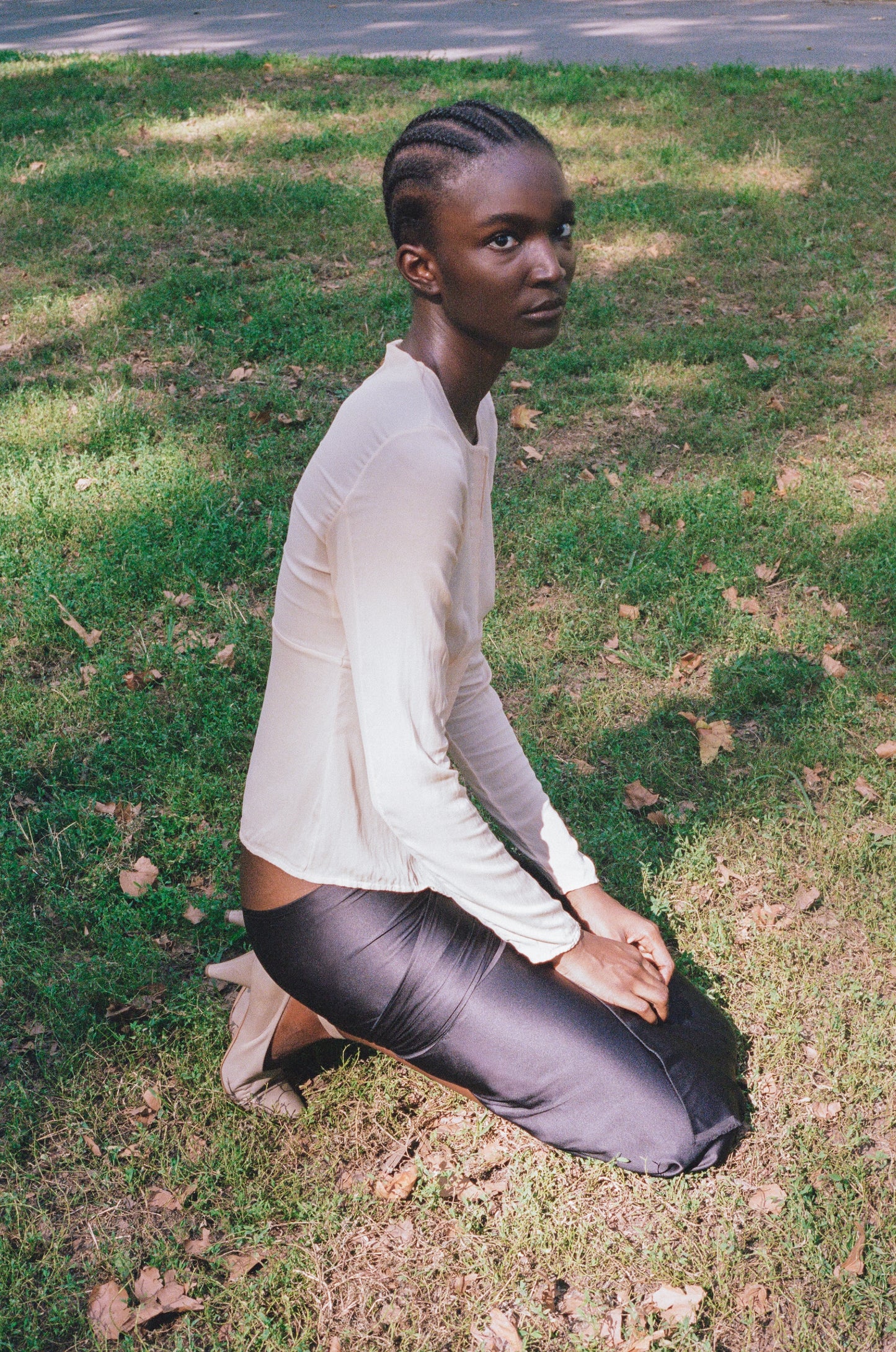 LANVIN | SILK WRAP SKIRT