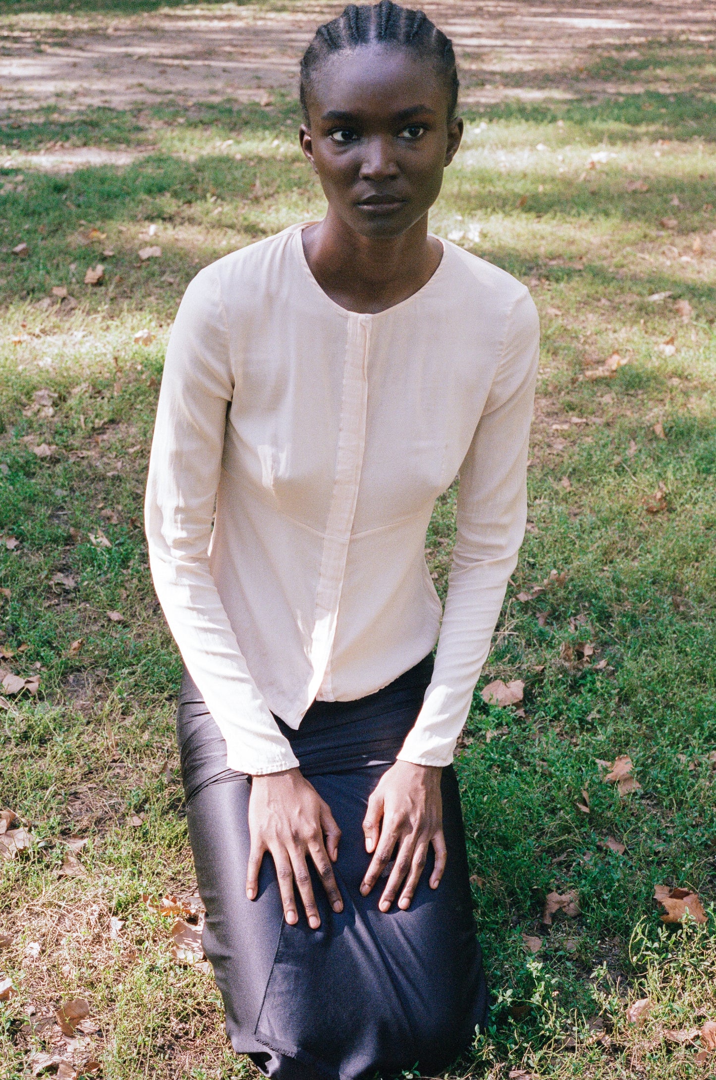 LANVIN | SILK WRAP SKIRT