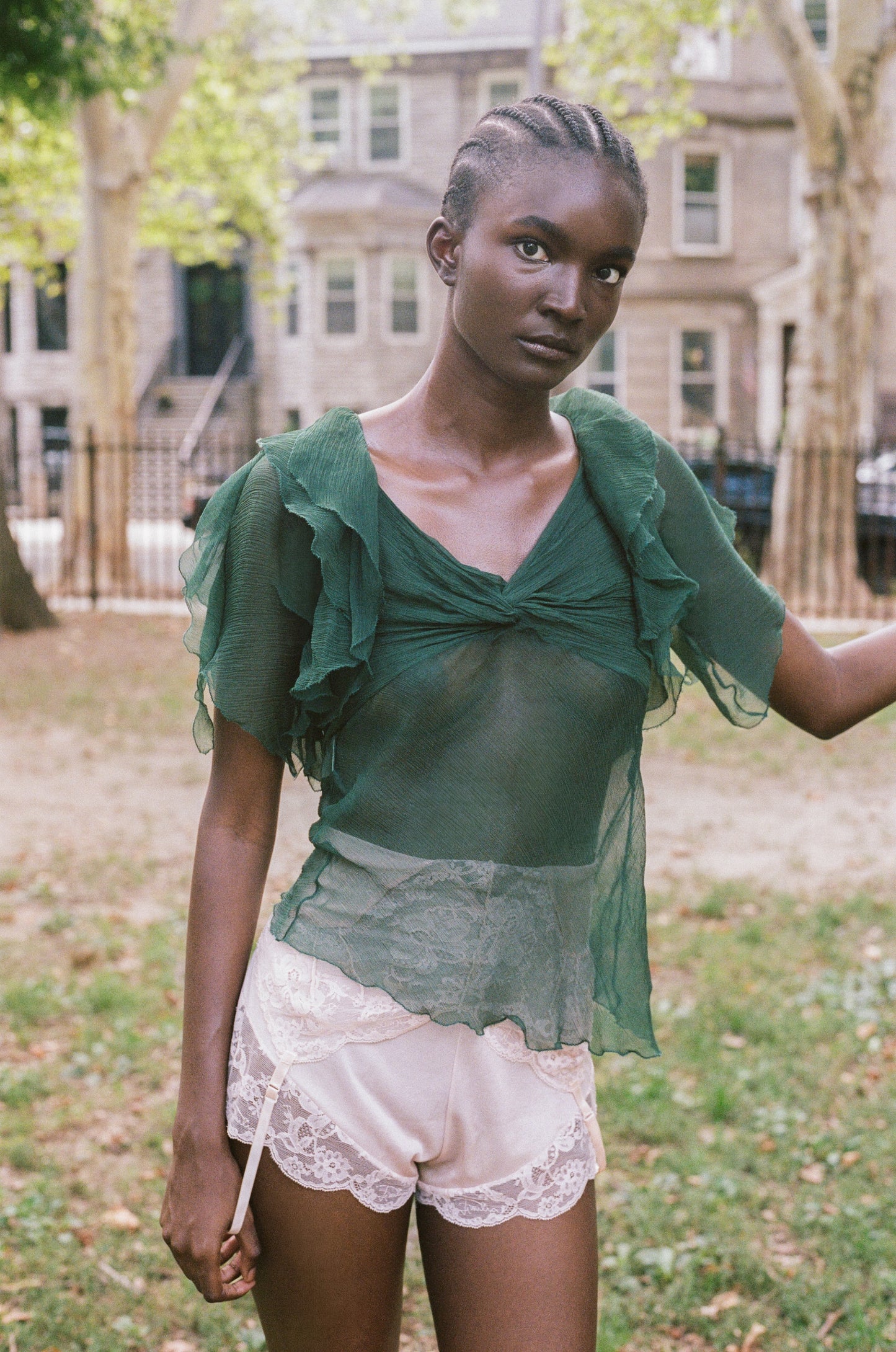 ALESSANDRO DELL'ACQUA | SILK TOP