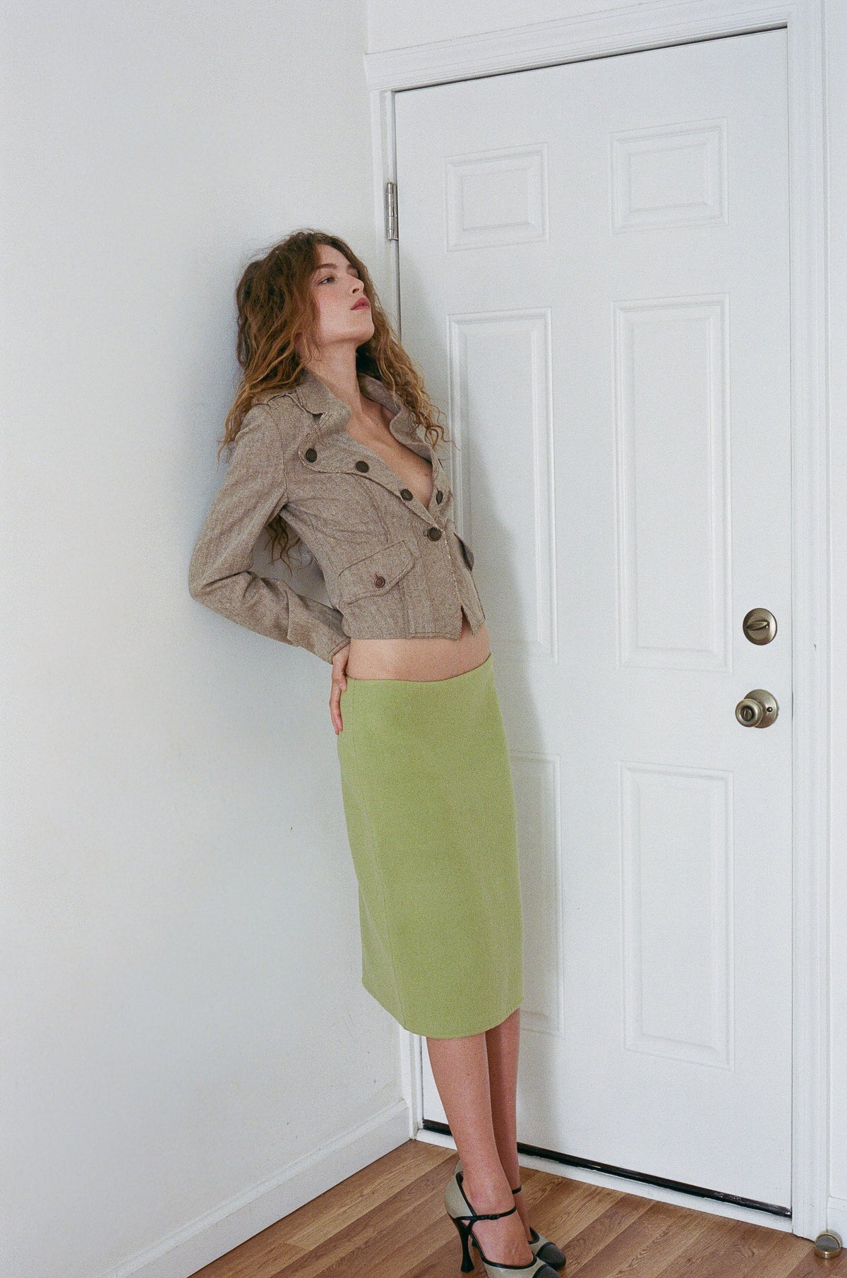 PATRIZIA PEPE | DISTRESSED BLAZER