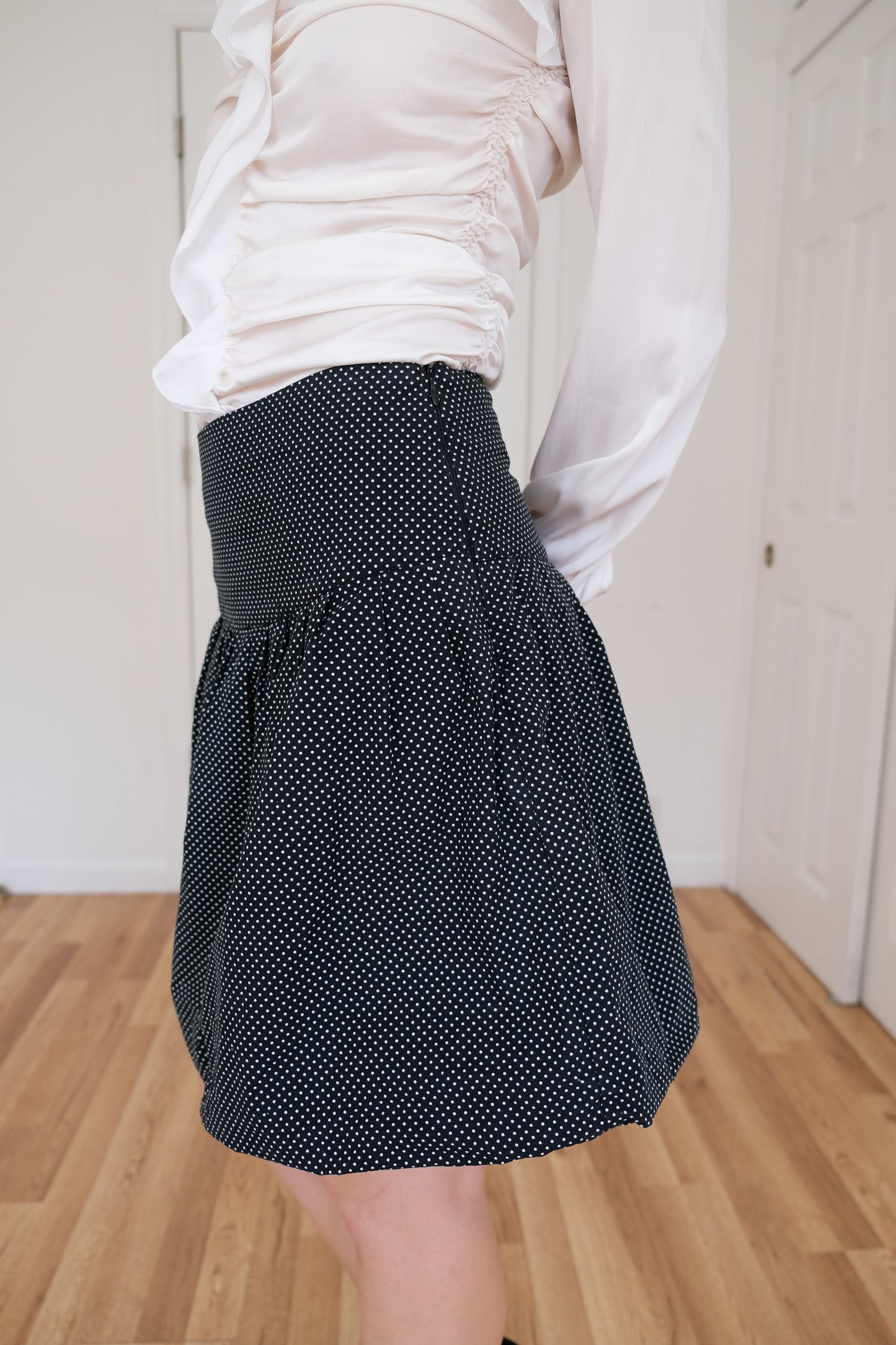 VINTAGE | POLKA DOT BUBBLE SKIRT