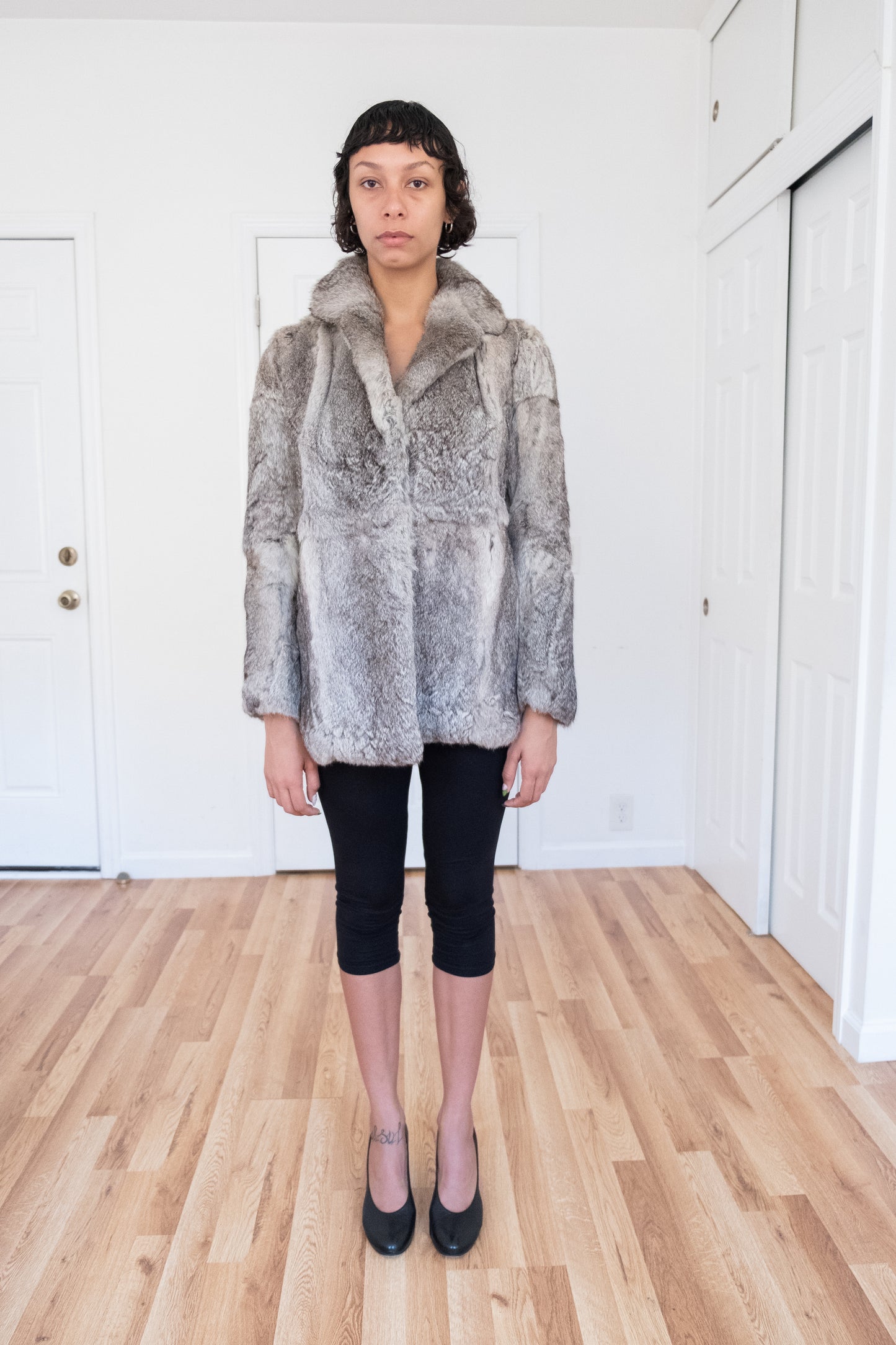 VINTAGE | RABBIT FUR COAT