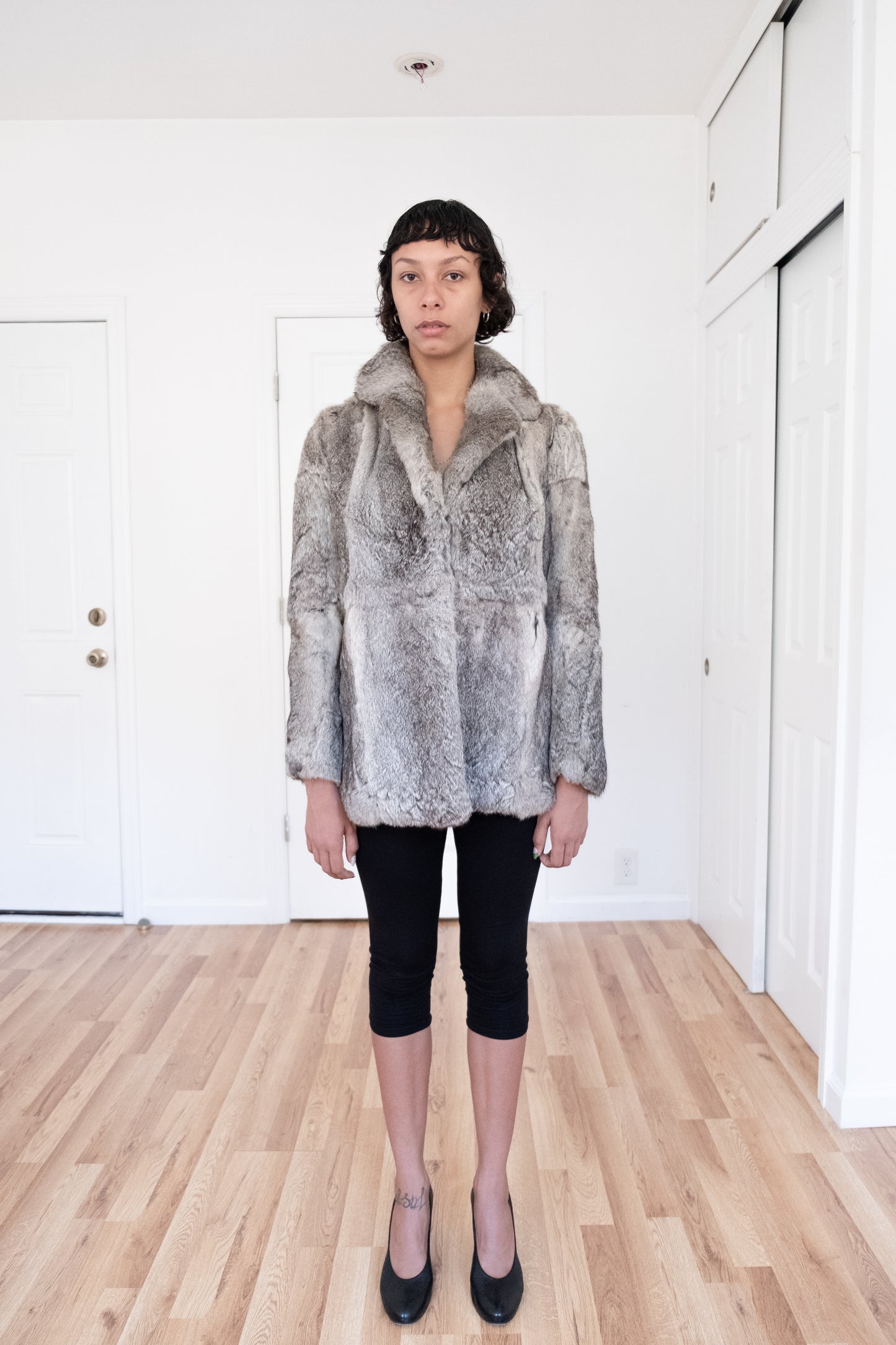 VINTAGE | RABBIT FUR COAT