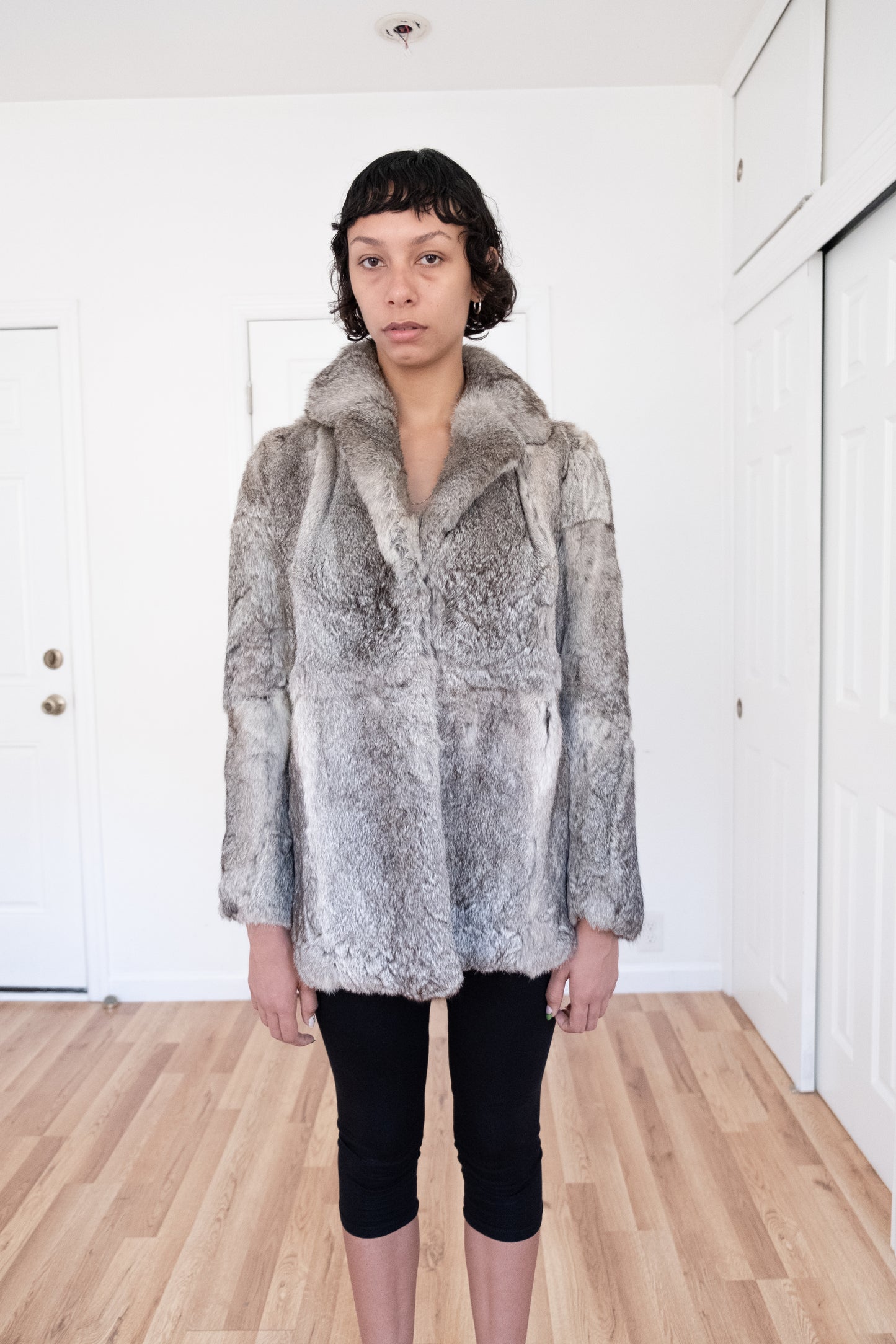 VINTAGE | RABBIT FUR COAT