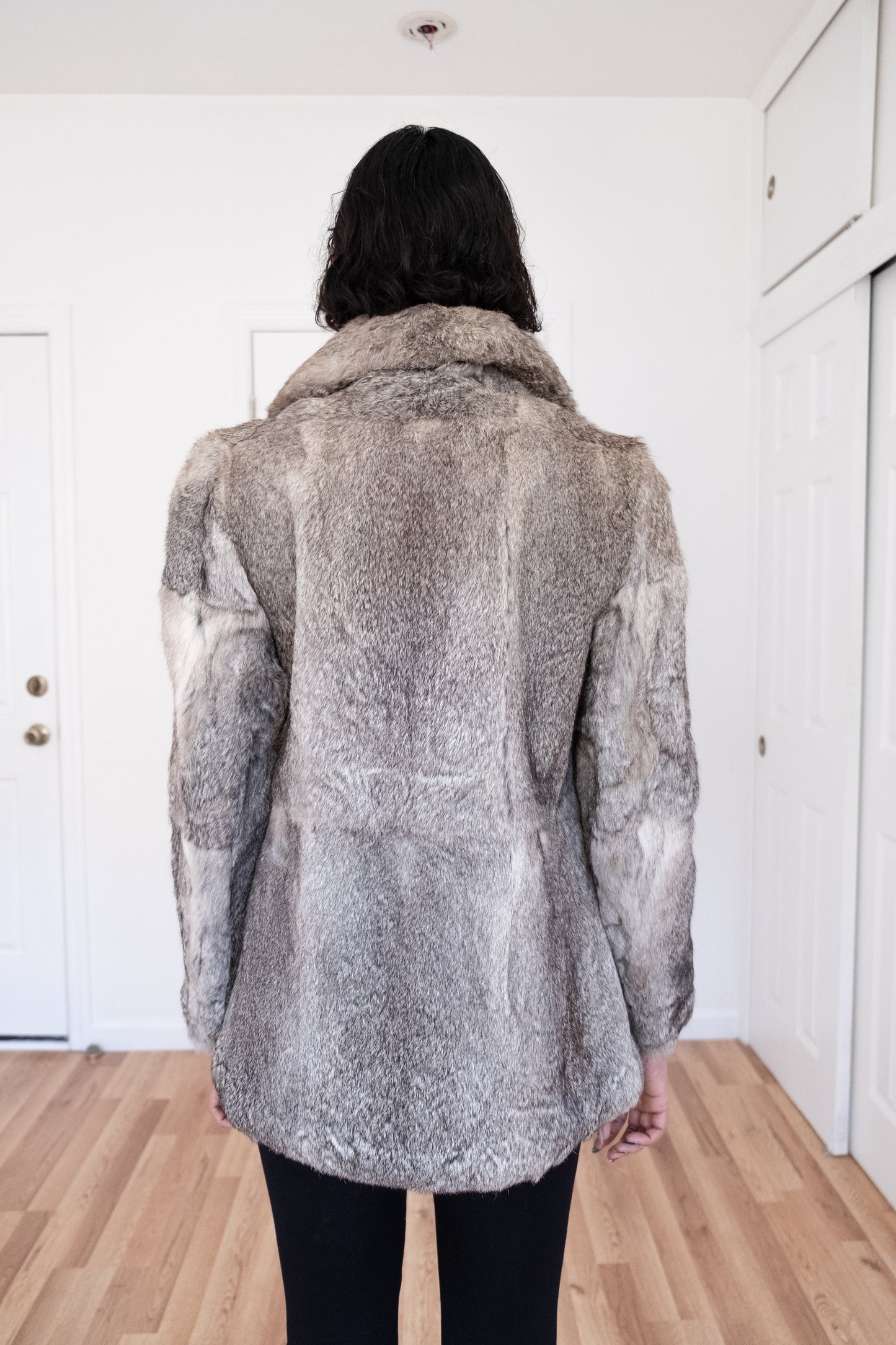 VINTAGE | RABBIT FUR COAT