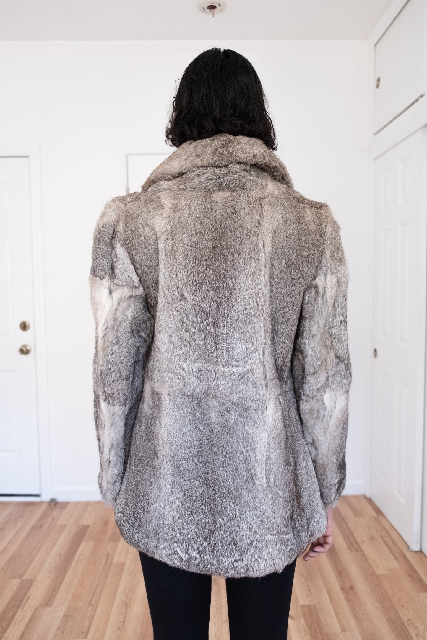 VINTAGE | RABBIT FUR COAT