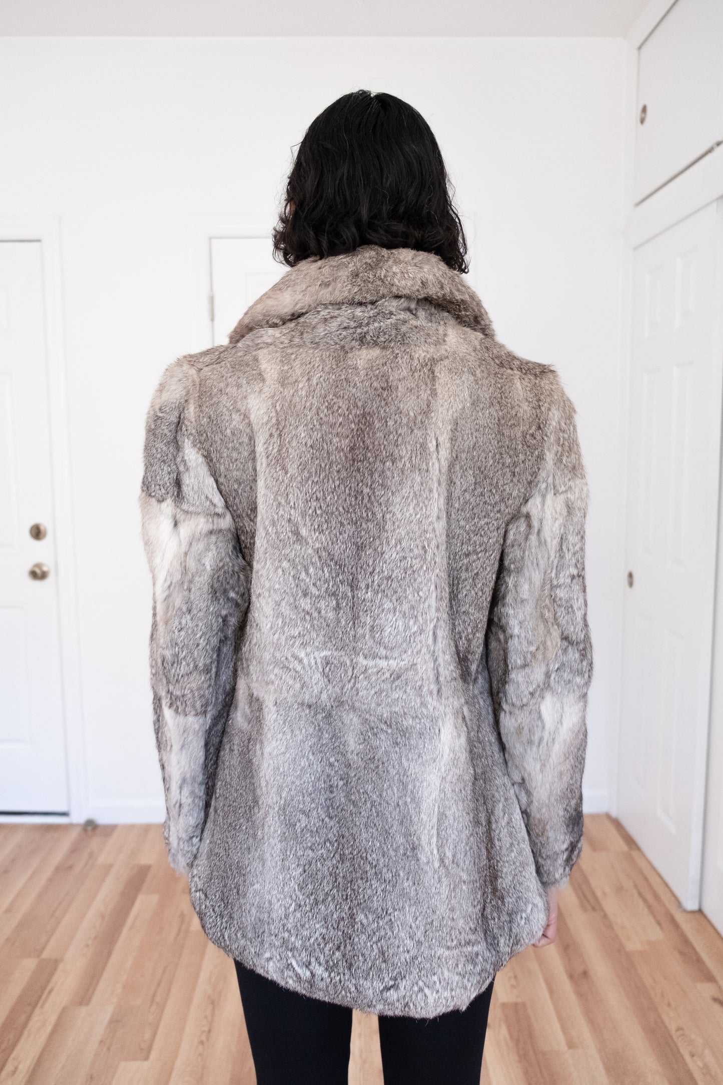 VINTAGE | RABBIT FUR COAT