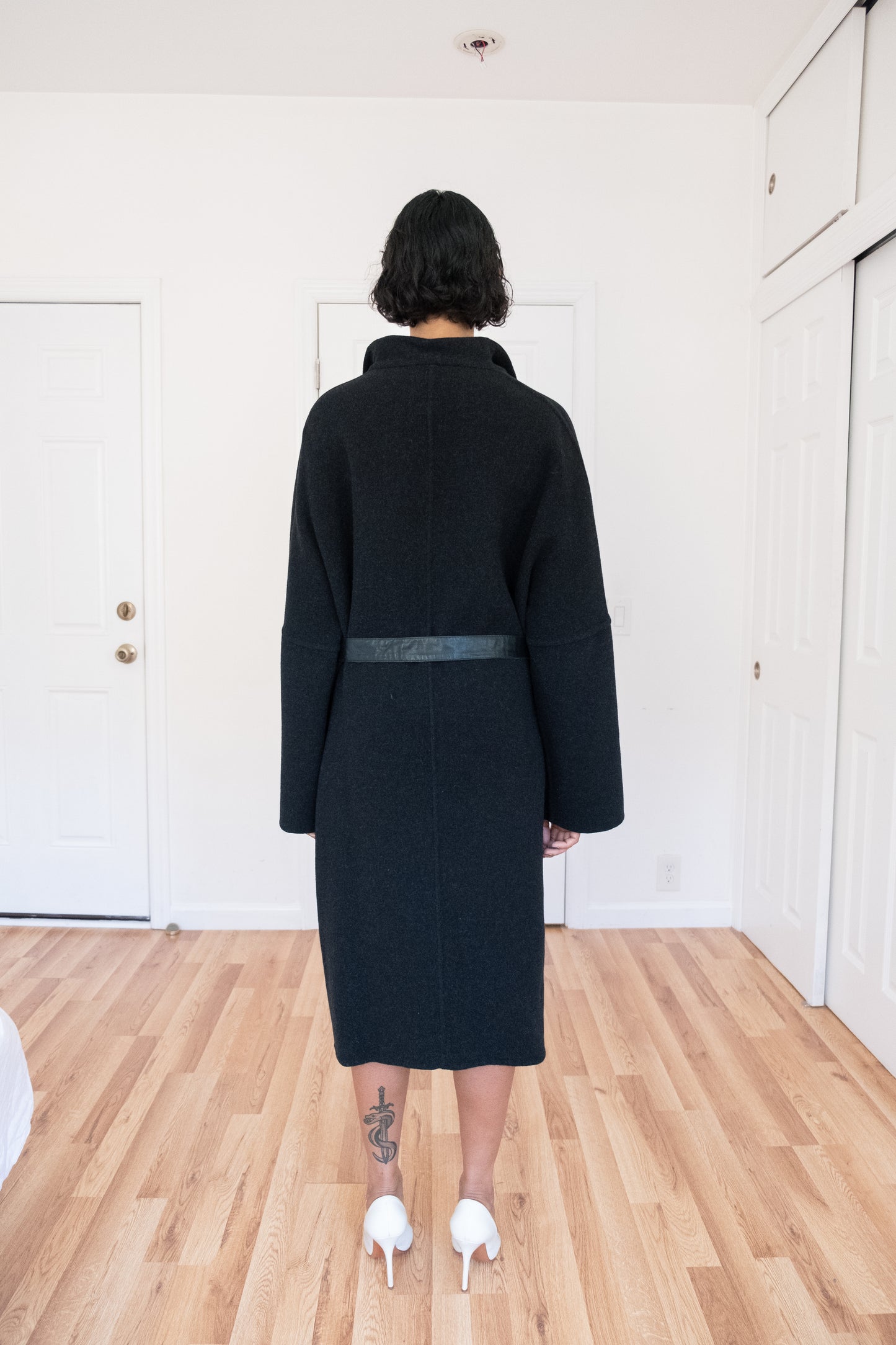 NICOLE FARHI | BIG POCKET OVERCOAT