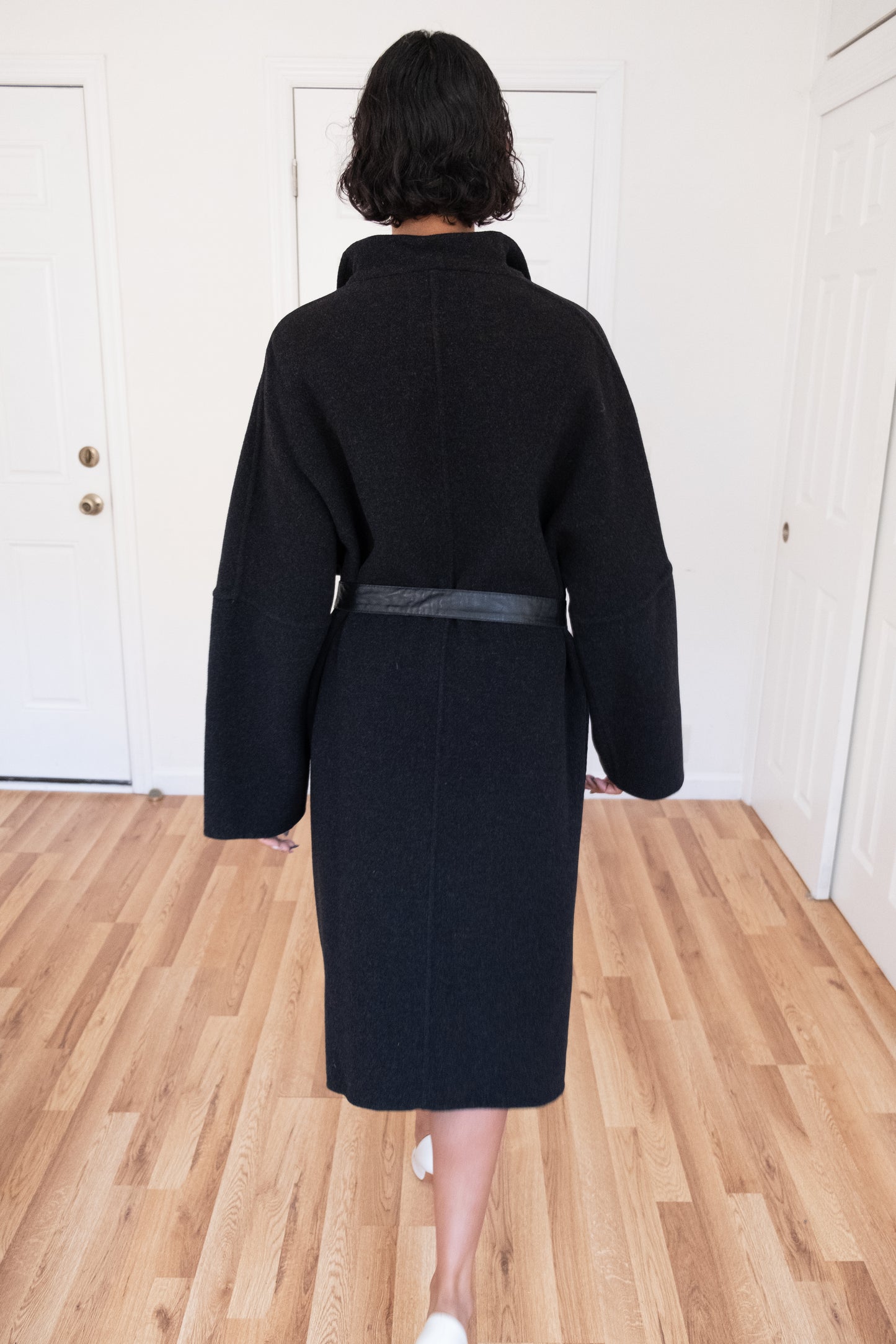 NICOLE FARHI | BIG POCKET OVERCOAT