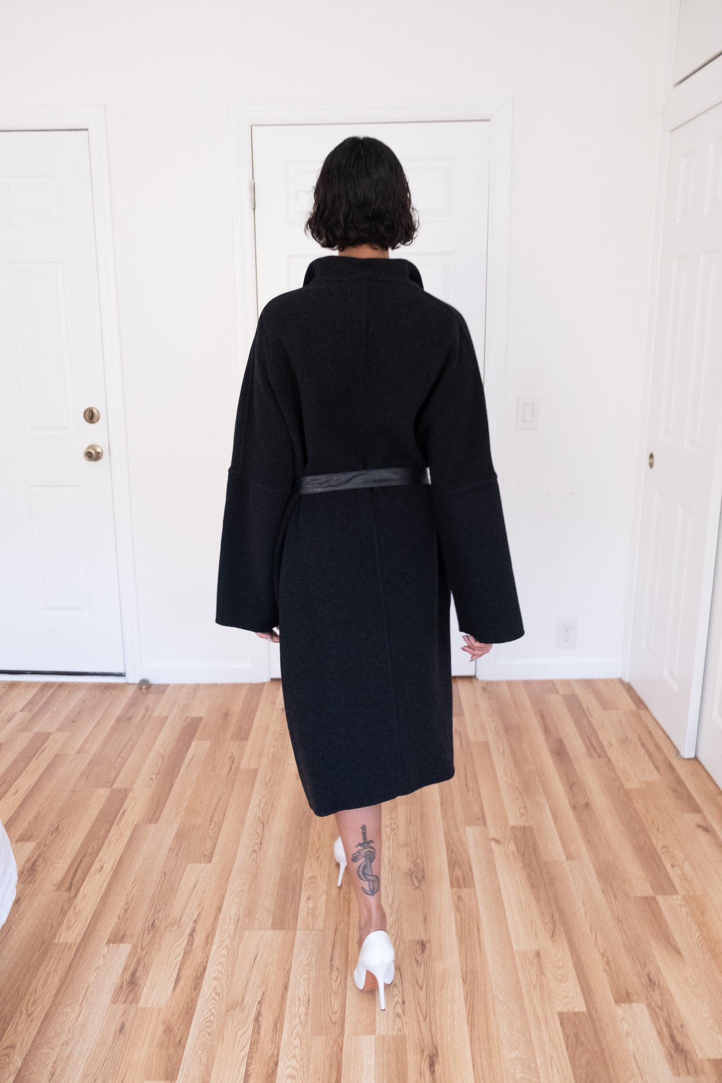 NICOLE FARHI | BIG POCKET OVERCOAT