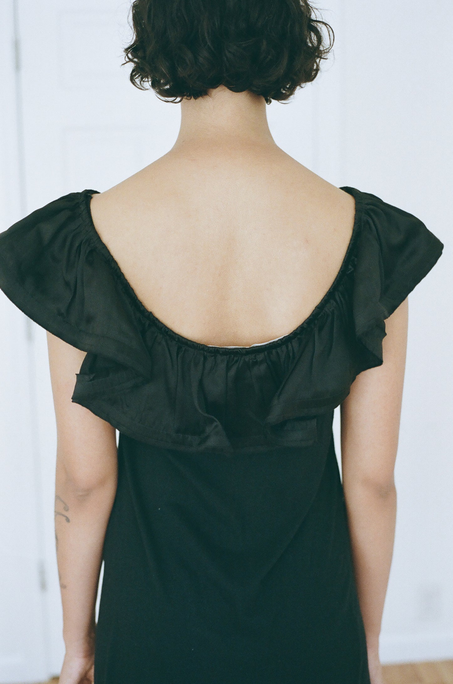 LANVIN | RUFFLE TEE DRESS