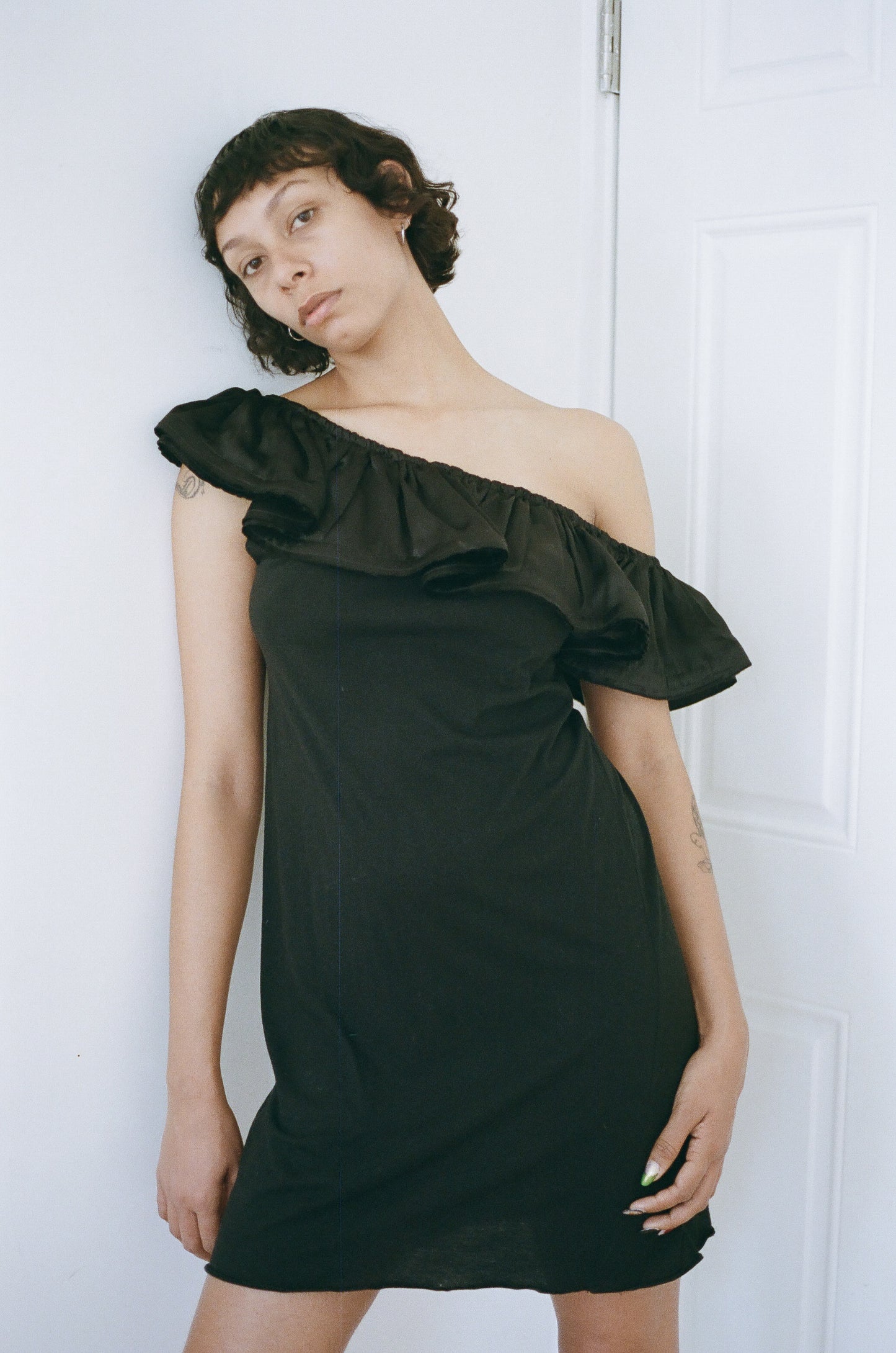 LANVIN | RUFFLE TEE DRESS